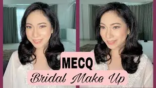 MECQ WEDDING GIG | BRIDAL MAKE UP | Angelie Brows