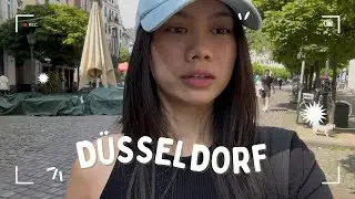 Weekend Stroll in Dusseldorf, Germany 🇩🇪 | Cabin Crew Edition ✈️