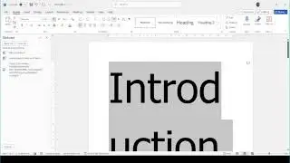 THE HOME TAB IN MICROSOFT WORD