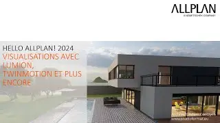 Hello Allplan! 2024 - Visualisations Avec Lumion, Twinmotion et plus encore