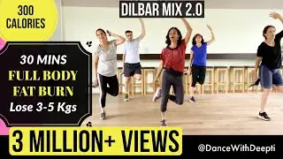 DWD#61 | DO THIS DAILY - 30mins Bollywood Dance Workout | Easy Exercise to Lose weight 3-5kgs