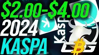 Will KASPA Reach $2-$4 by 2024?   KAS Kaspa Price Projection Prediction News