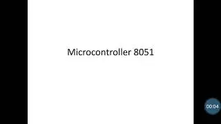 Architecture and addressing mode of 8051 microcontroller