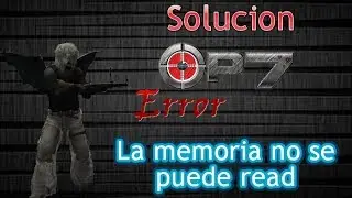 Solucion al error de operation 7 La memoria no se pudo read