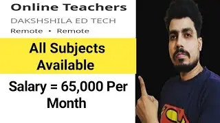 Teach Online And Earn Money Upto 65,000 Per Month