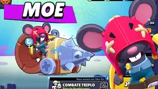 JOGANDO com Brawler MOE combate TRIPLO