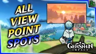 Genshin Impact - All Exploration Viewpoint Locations