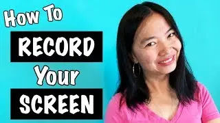 How To Record Your Computer Screen for FREE!