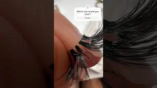Let’s normalize different sized lashes