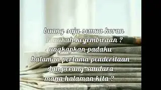 HARI INI TELAH TERBACA - FRANKY & JANE  (lirik)