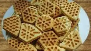 Cookies in the form of gas! Test recipe. Cookies in molds from childhood.