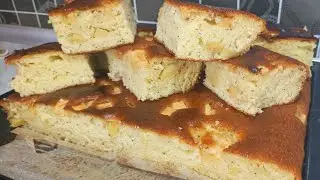 Bittada oʻxshab chiqadigon Olmali va makli pirog