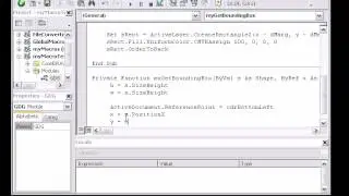 GDG Macros Tutorials Lesson 6 Writing custom function passing variables VBA Macros in CorelDraw