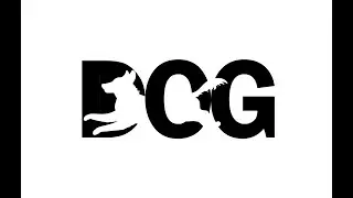Easy to make animal dog logo letter with Icon #ja21edufact