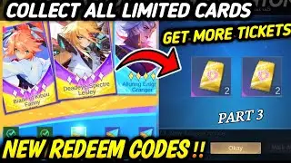 NEW REDEEM CODES! GET ALL LIMITED CARDS IN SILVANNA GALLERY EVENT - MLBB