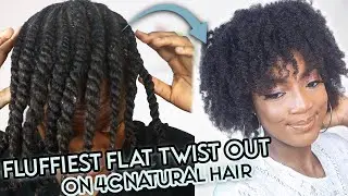 PERFECT Flat-Twist Out EVERYTIME on Type 4 Natural Hair