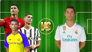 Real Madrid Ronaldo vs Al Nassr Ronaldo