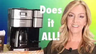 Cuisinart Grind & Brew Plus coffee machine FULL review - drip coffee & Keurig in one!