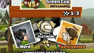 Hill Climb Racing 2 - reaching level PLATINUM - unlocking TANK - NERS boss - gameplay HD #17