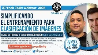 Webinar (AI Tech Talk): Simplificando la clasificación de imágenes
