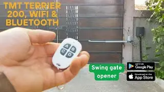 TMT Terrier 200, WiFi & Bluetooth swing gate opener