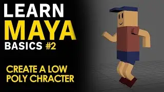 Maya Tutorial 2 | Maya overview | Make low poly character | Valac Learn