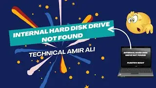 Internal hard disk drive not found || F1 retry boot || Internal Hard Drive || Technical Amir Ali