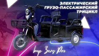 Электрический Грузо-Пассажирский Трицикл BNP Zevs pro
