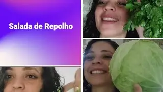 Salada de Repolho no meu sextou - Vlog Caseiro - Jesus abençoe nossos lares - Saúde e Paz