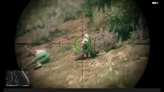 Mountain Lion/Cougar Attacks Franklin In GTA - GTA V