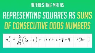 Representing ALL Square numbers as Sum of Consecutive Odd numbers