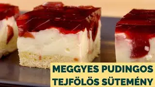 Mennyei süti kevés pénzből! - Pudingos meggyes