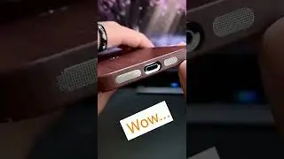 Wow..Wood Case For iPhone 13 Pro Max🤎