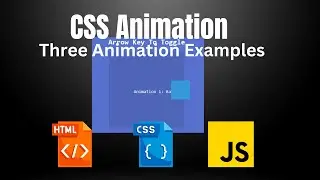 Three Css Animation Example | Html Css JavaScript