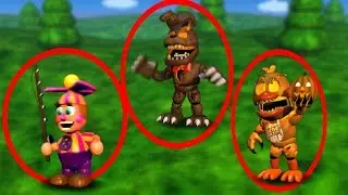 ЧТО ЗА ГЛЮК? Я просто ОФИГЕЛ! НАШЕЛ 3 ЛОКУ  ФНАФ ВОРЛД СИМУЛЯТОР  FNAF WORLD SIMULATOR #9