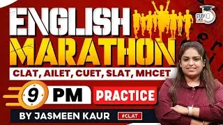 CLAT English Grammar | Daily Practice Session For CLAT 2024 | English Language