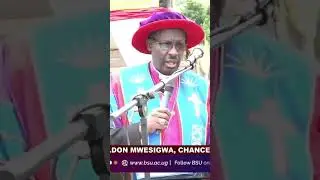 Rt. Rev. Dr. Fred Sheldon Mwesigwa during the #18th BSU Graduation held on 24th March 2023 #shorts
