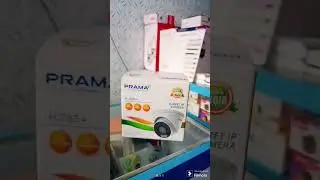 Prama IP camera #cctv #prama #hikvision