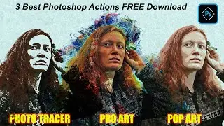 3 Best Photoshop Actions FREE Download