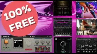 7 FREE VST PLUGINS TO  UNLOCK YOUR CREATIVITY FOR FREE -  Limited time | NYK 116