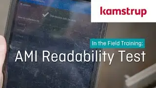 Kamstrup AMI Readability Test in Concrete Vault