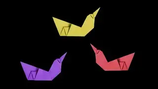ORIGAMI BIRD 🐦 (Hans Birkeland)