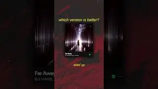 sped up VS slowed down? which version of "$uLTANR$, Staarz, CRÈME - Far Away" is better?🔥
