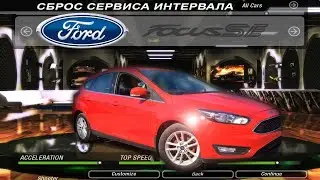 FORD FOCUS сброс сервиса
