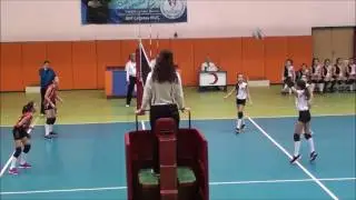 ILBANK A – GAZI IHTISAS A 1.Set Minik Kızlar Voleybol (mini volleyball) (05.03.17/Ankara)
