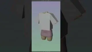 Modeling Character 3d Shirt Off-Shoulder