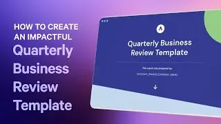 How to Create an Impactful Quarterly Business Review (+ Free Template)