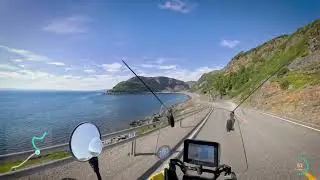 Nordkapp Motorcycle Tour 69 - The E69 Homeward Bound + Reindeer Test!