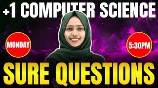 Plus One Computer Science Christmas Exam | Sure Questions | Exam Winner