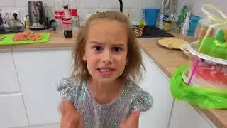 Alina's 8th Birthday VLOG Celebrating with friends